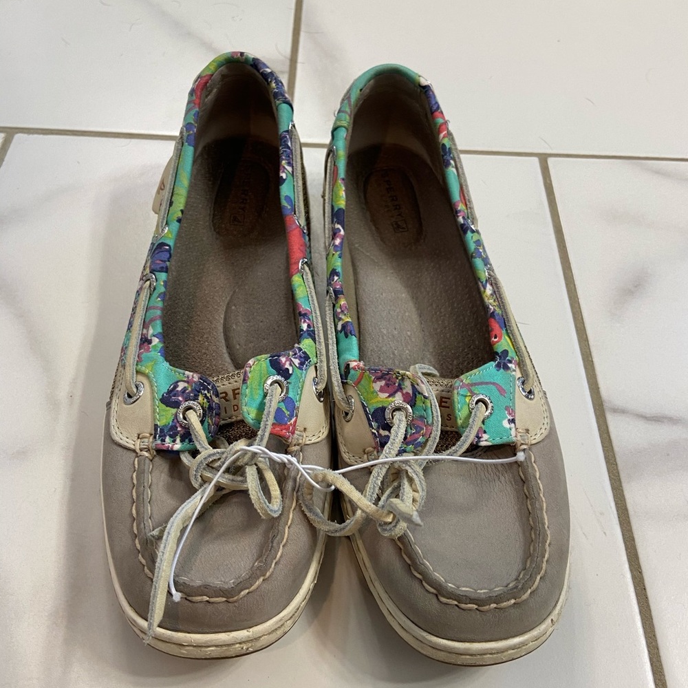 Sperry topsider slip on size 8.0